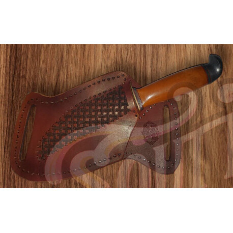 Crossdraw Leather Knife Sheath