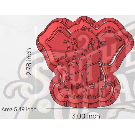 Baby Elephant Cookie Cutter set