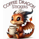 Coffee Dragon Stickers